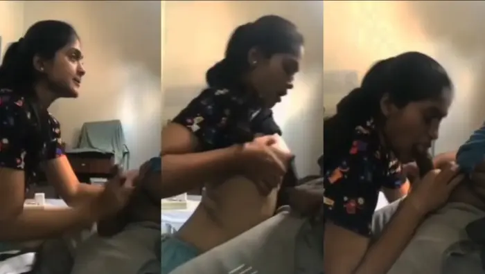 Desi College GF Blowjob and Fucking with Fat Guy Full Video